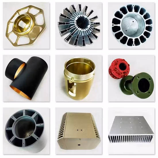 Produtos de alumínio/alumínio Liga de alumínio Anodizado Dissipador de calor Extrusão Perfil da indústria
