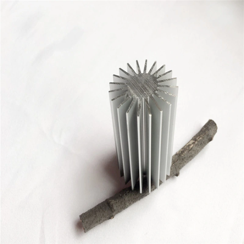 Aluminum Extrusion Anodized LED Heat Sink Parts Aluminium Profiles