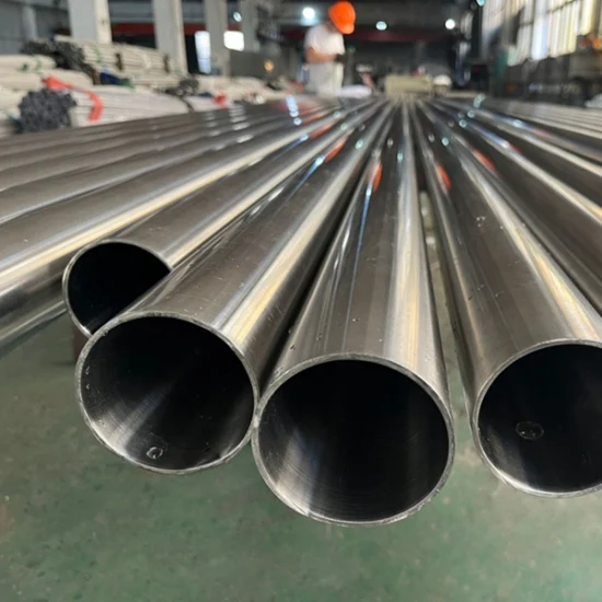 China Fornecimento de fábrica em aço inoxidável decorativo redondo soldado Ss tubo SUS 304L 316 316L 304 2205 2507 Duplex tubo Ss tubo de aço inoxidável