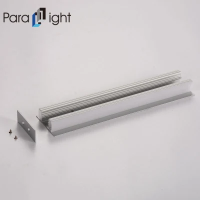 Pxg-5015 anodizado prateado, tira de dissipador de calor montagem em superfície LED perfil de alumínio