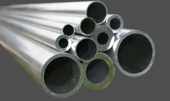 Tubo redondo de alumínio 6063 Tubo reto de alumínio sem costura