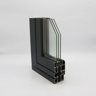 6063/6061 Perfil de liga de extrusão de alumínio para portas e janelas
